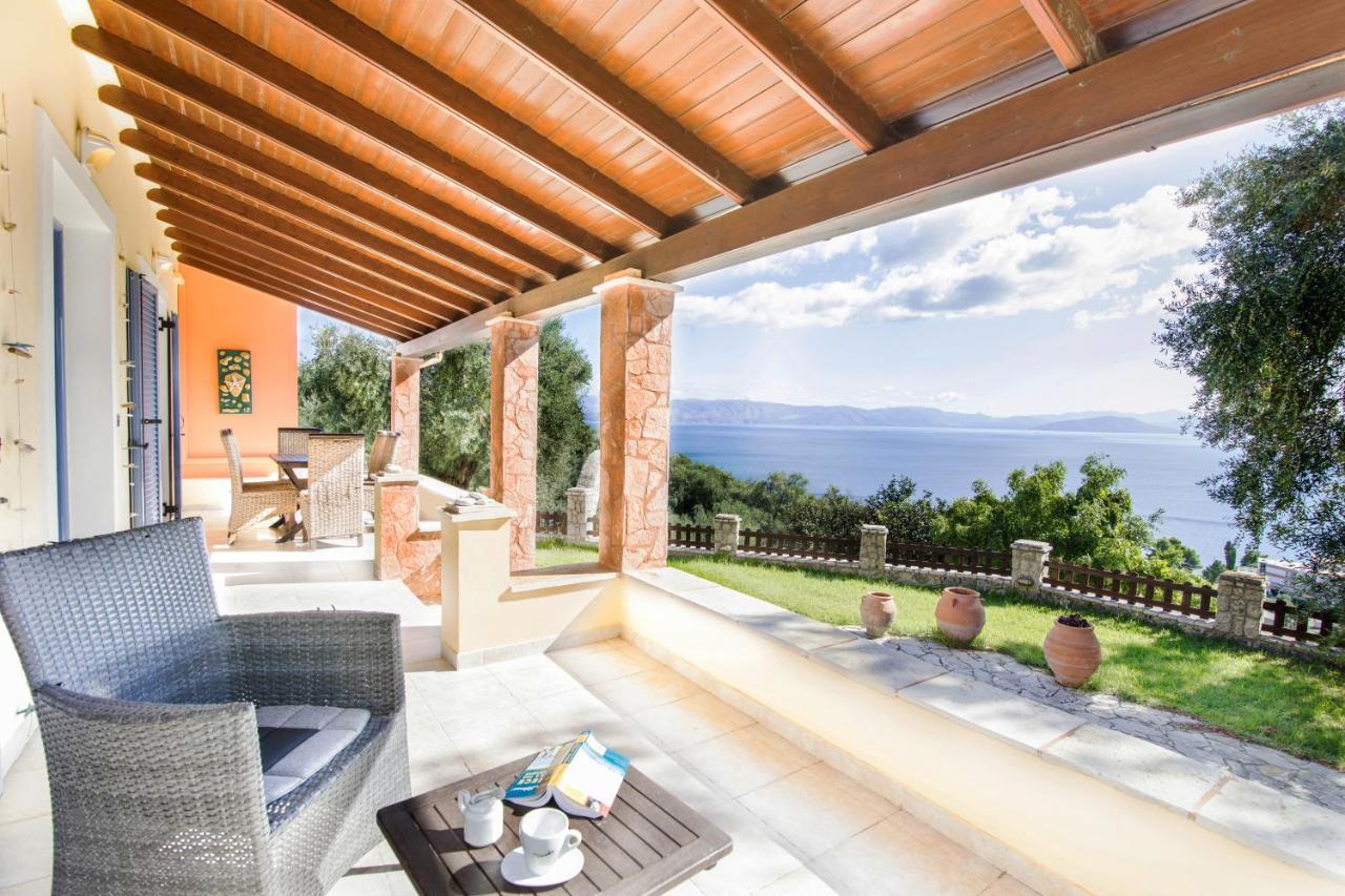 Sea View Estate Helios Villa Perama  Bagian luar foto